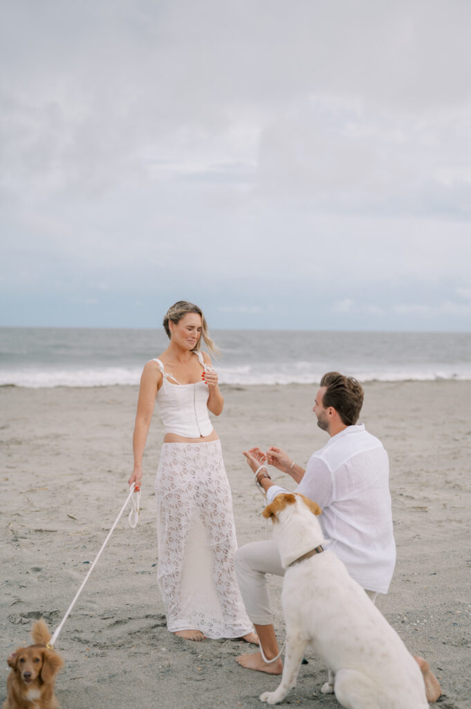 Surprise engagement proposal photographed by Proposal Photographer of Charleston SC in Charleston, South Carolina.