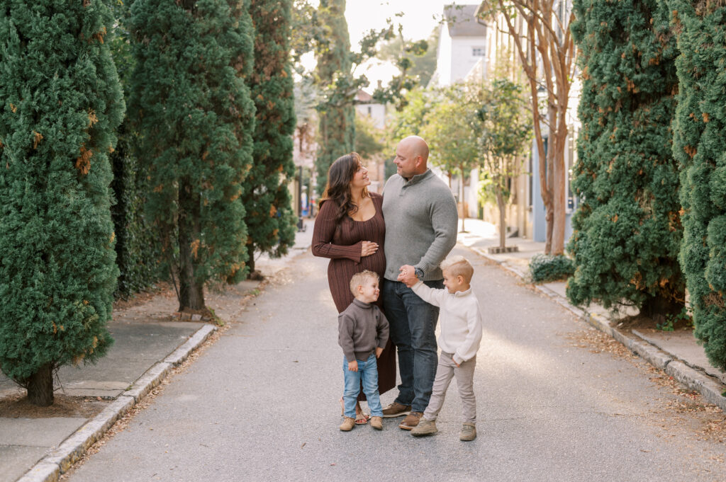 Family Photo Shoot in Charleston