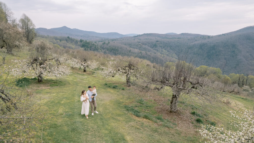 drone family portraits