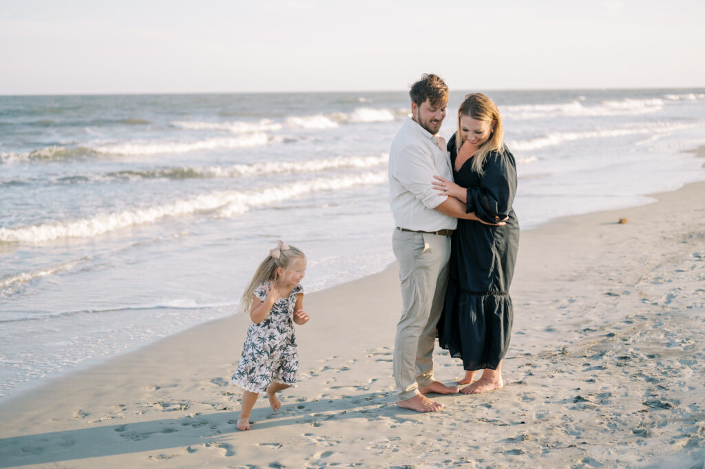 beach vacation photo session