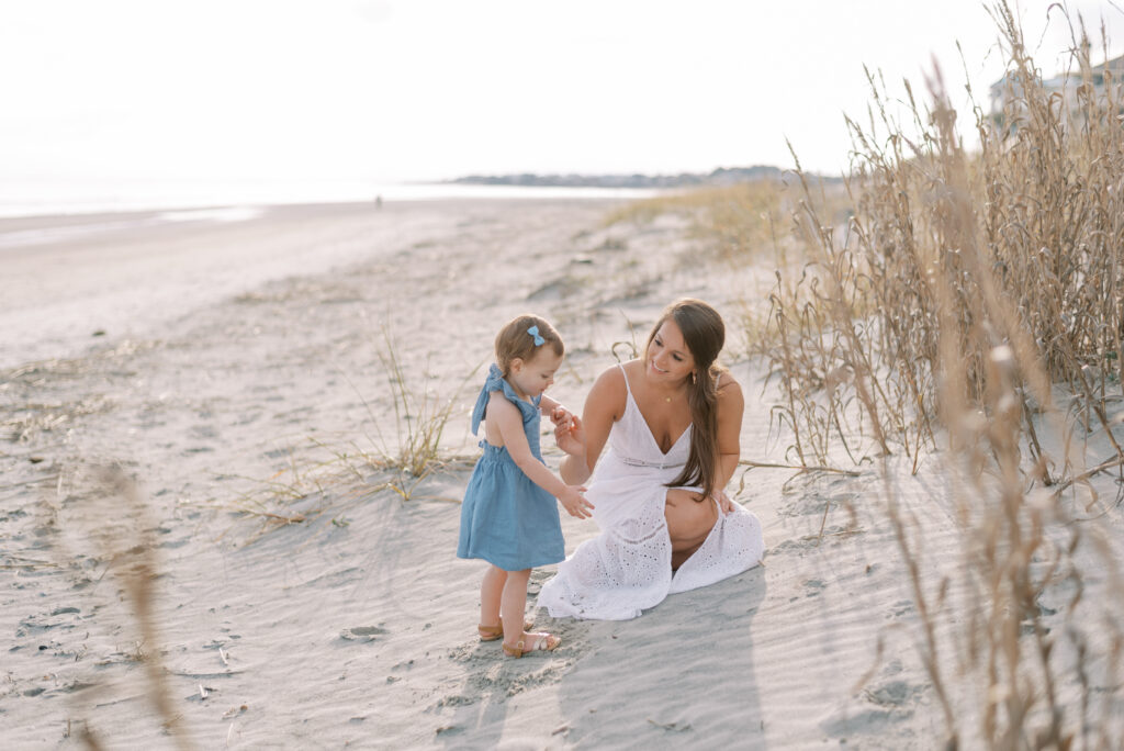 beach vacation photo session